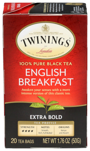 Tea Engl Brkfst Extr Bold - 20 BG (Case of 6)