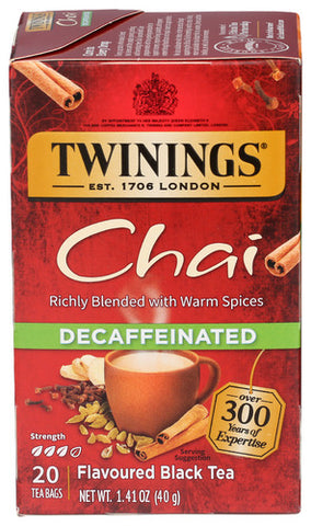 Tea Dcf Chai - 20 BG (Case of 6)