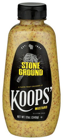 Mustard Stone Grnd - 12 OZ (Case of 12)