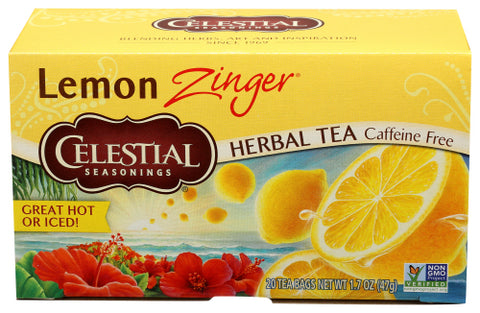 Tea Herb Lemon Zinger - 20 BG (Case of 6)