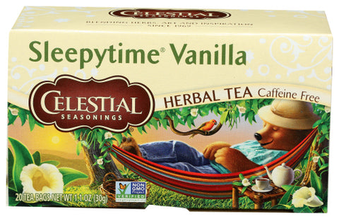 Tea Herb Slpytime Vanla - 20 BG (Case of 6)