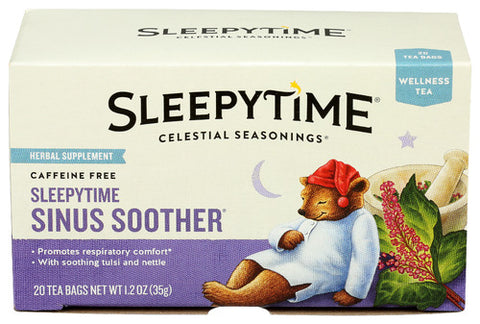 Tea Slpytime Sinus Sthr - 20 BG (Case of 6)