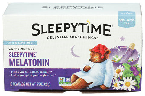 Tea Melatonin Slpytme - 18 BG (Case of 6)