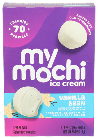 Ice Crm Mochi Vanilla Bea - 6 PK (Case of 12)