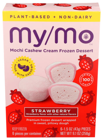 Mochi Oat Mlk Strawberry - 6 PC (Case of 12)