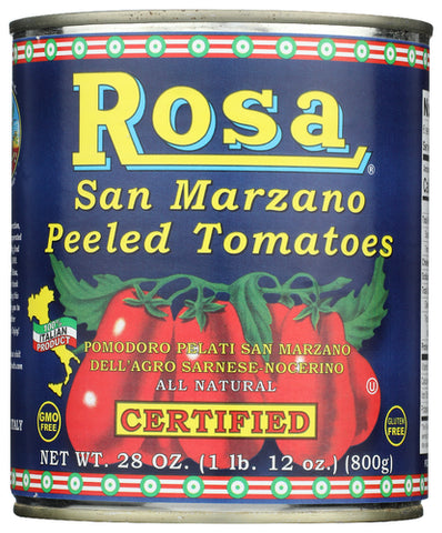 Tomatoes Peeled Sm - 28 OZ (Case of 12)