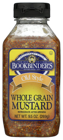 Mustard Whole Grain - 9.5 OZ (Case of 9)