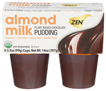 Pudding Alm Choc 4Pk Org - 14OZ (case of 12)