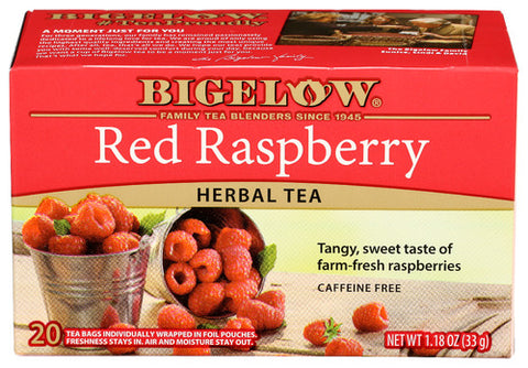 Tea Red Rspbry 20Bg - 1.18 OZ (Case of 6)