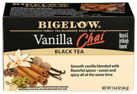 Tea Chai Vanilla 20Bg - 1.64 OZ (Case of 6)