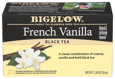 Tea Frnch Vnla 20Bg - 1.28 OZ (Case of 6)