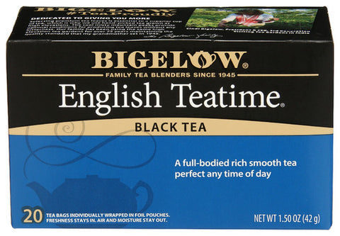 Tea Engl Teatime 20Bg - 1.5 OZ (Case of 6)