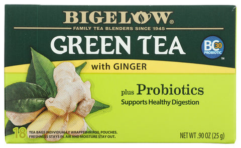 Tea Green Gingr Probiotic - 0.9 OZ (Case of 6)