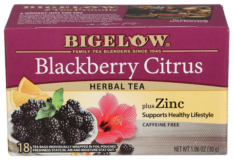 Tea Blkbry Citrus 18Bg - 1.06 OZ (Case of 6)