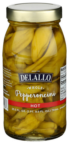 Pepperoncini Hot - 25.5 OZ (Case of 6)