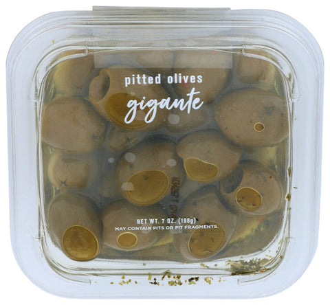 Pitted Olive Gigante - 7 OZ (Case of 12)