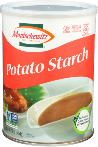 Potato Starch Canister - 16 OZ (Case of 12)