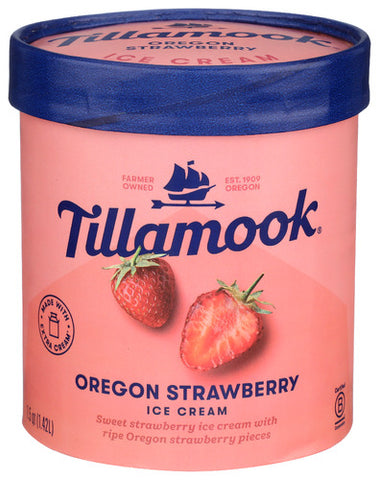 Ice Cream Strawberry - 48 OZ (Case of 6)