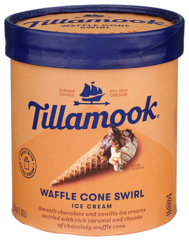 Ice Cream Wffle Cone Swir - 48 OZ (Case of 6)