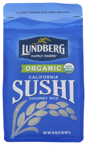 Rice Sushi Short Grn Org - 32OZ (case of 6)