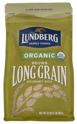 Rice Brwn Long Org - 32OZ (case of 6)