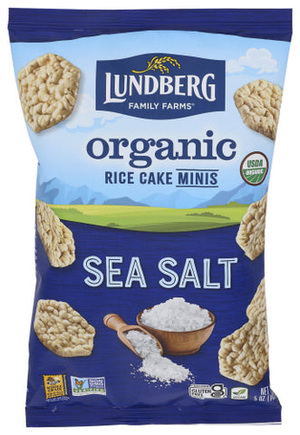 Rice Cakes Mini Sslt Org - 5OZ (case of 6)