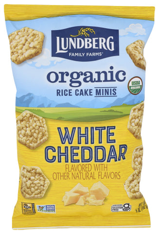 Rice Cakes Whte Mini Org - 5OZ (case of 6)