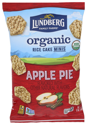 Rice Cakes Mini Appl Org - 5OZ (case of 6)