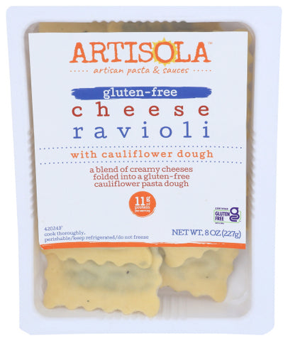 Ravioli Chs Clf Dough Gf - 8 OZ (Case of 6)