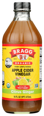 Vinegar Citrus Gingr Org - 16 OZ (Case of 12)