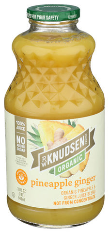 Juice Pnapple Ginger Org - 32 FO (Case of 6)