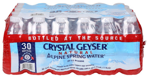 Water Spring 30Pk 8Oz - 240 FO (Case of 1)