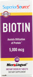 Biotin 5000 Mcg - 100 TB (Case of 1)