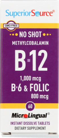 Methyl Flic Acid B6 1000M - 60 TB (Case of 1)