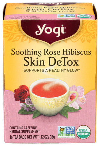 Tea Skin Dtox Sooth Rose - 16BG (case of 6)