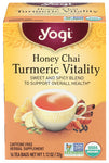 Tea Hny Chi Tumrc Vt Org - 16BG (case of 6)