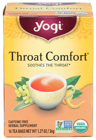 Tea Throat Comfort Org - 16BG (case of 6)