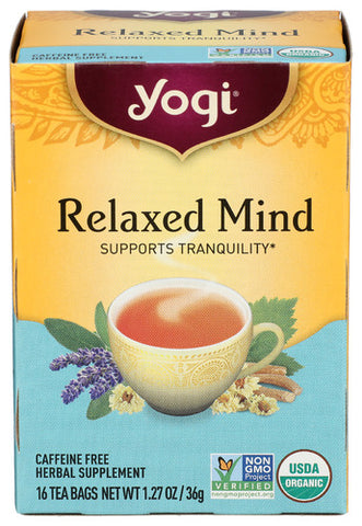 Tea Relaxed Mind - 16BG (case of 6)