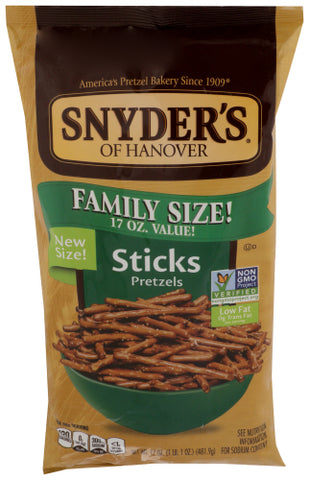 Pretzels Stick - 17 OZ (Case of 6)