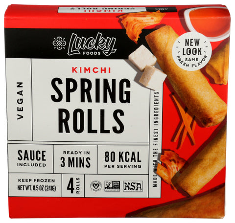 Spring Rolls Kimchi - 8.5 OZ (case of 8)