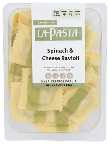 Ravioli Spinach Ricotta - 9 OZ (Case of 8)