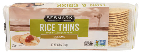 Rice Thin Sesame - 4.25OZ (case of 12)