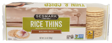 Rice Thin Gf Brown - 3.5OZ (case of 12)