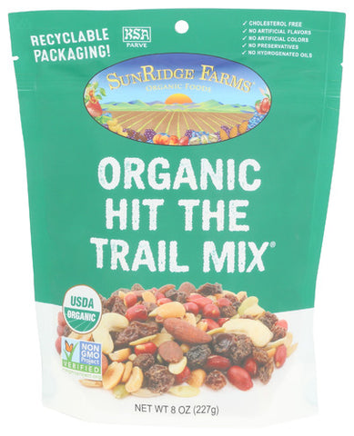 Trail Mix Hit The Trail Org - 8 OZ (Case of 1)