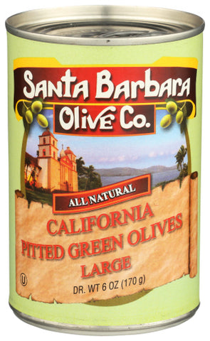 Olive Grn Pitted Tin - 5.75OZ (case of 12)