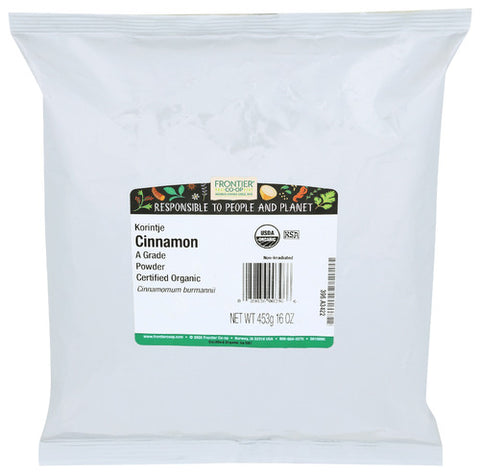 Cinnamon Pwdr Cyln Org - 16 OZ (Case of 12)