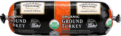 Turkey Chub Grnd Org - 12 OZ (Case of 10)