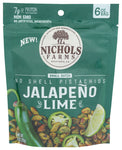 Pistachios Jlapno Lme Ns - 6 OZ (Case of 15)