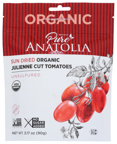 TOMATOES SUN JUL CUT ORG - 3.17 OZ (Case of 6)