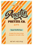 Pretzels Sweet Vnla Bean - 4 OZ (Case of 12)